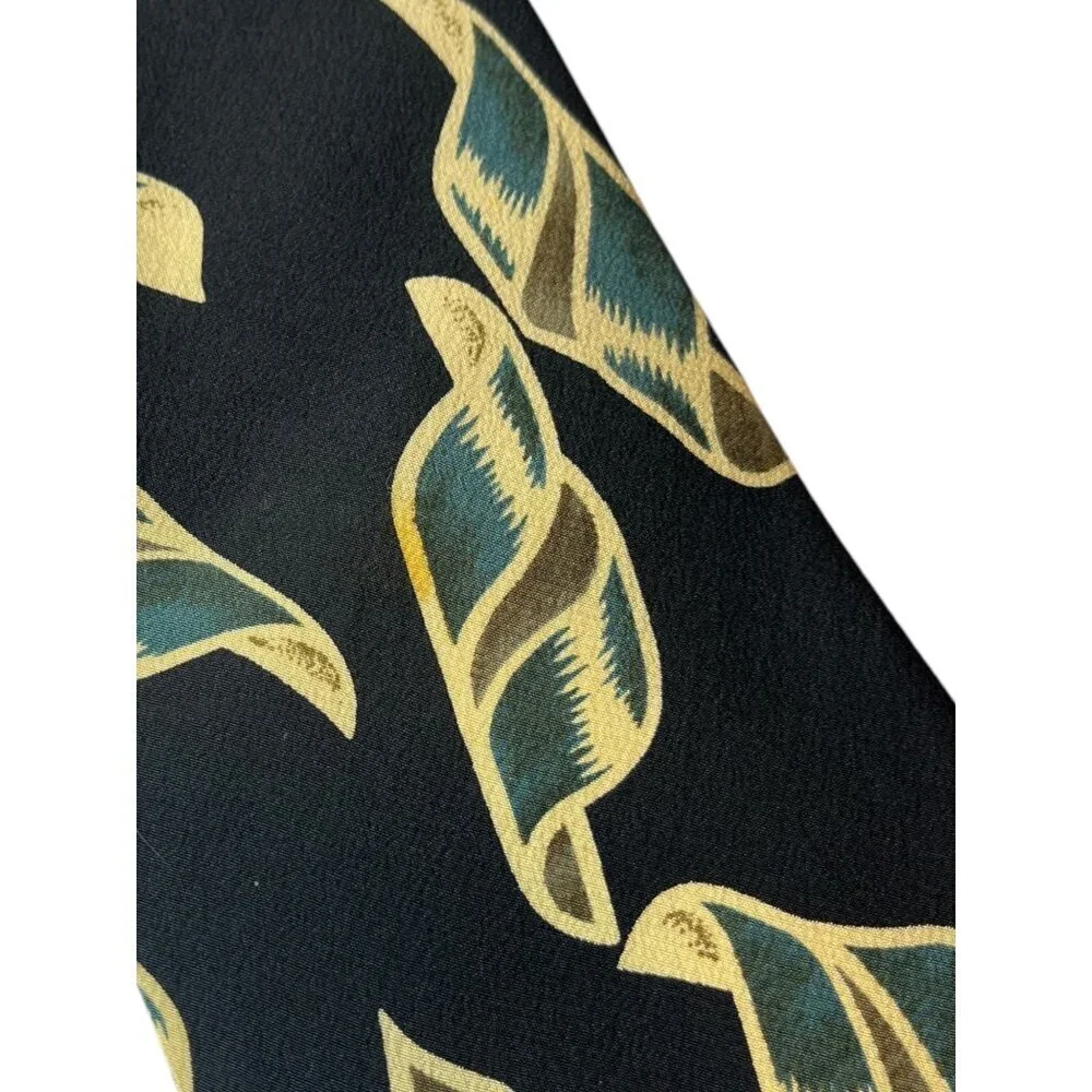 Robert Stock 100% Silk Tie Abstract Retro‎ 56.5